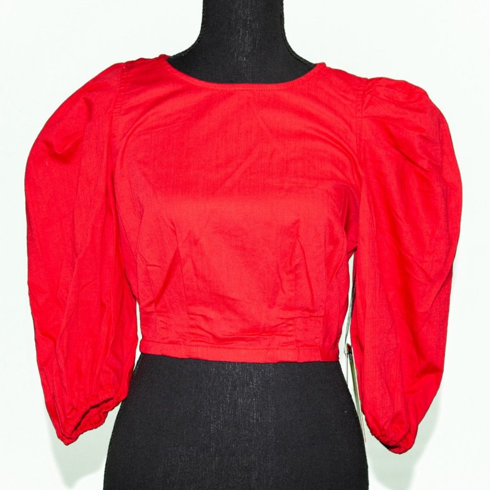 CROP TOP RED